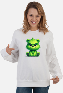 bluza damska miś Grinch