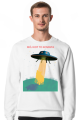 Mój kot to kosmita - bluza męska