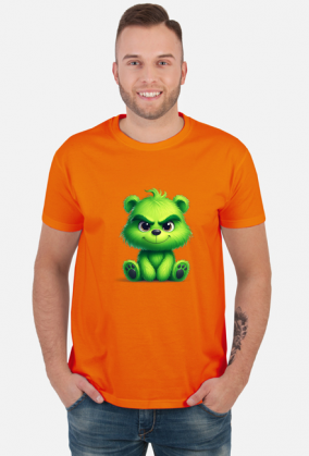 koszulka męska miś Grinch