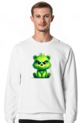 bluza męska miś Grinch