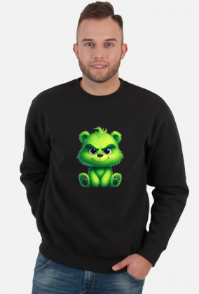 bluza męska miś Grinch
