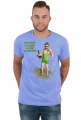 Nie siedź w domu wyjdź na trawke - t-shirt meski