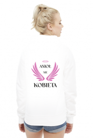 bluza damska z kapturem anioł nie kobieta
