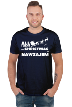 Koszulka Świąteczna Boże Narodzenie Nawzajem