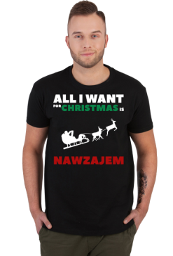 Koszulka Świąteczna Boże Narodzenie Nawzajem