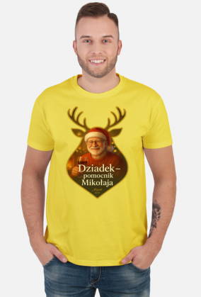 Dziadek pomocnik Mikołaja