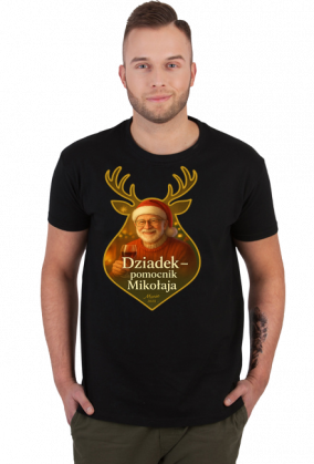 Dziadek pomocnik Mikołaja