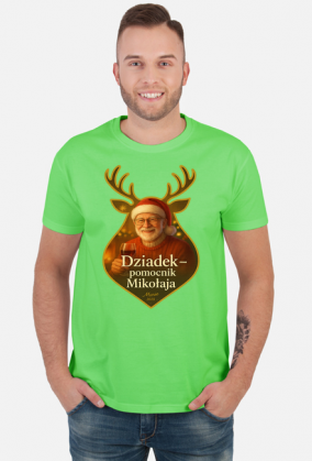 Dziadek pomocnik Mikołaja