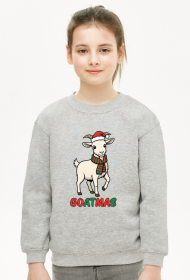 Dziecięca bluza Goatmas/ Merry Christmas