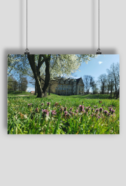 Plakat poziomy A1 Zamek Ksiazecy w Olesnicy