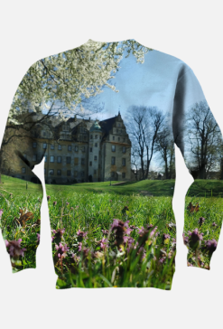 Bluza full print meska bez kaptura Zamek w Olesnicy