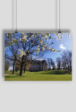 Plakat poziomy A1 Zamek Ksiazecy w Olesnicy