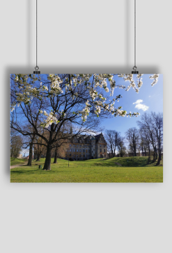 Plakat poziomy A2 Zamek Ksiazecy w Olesnicy