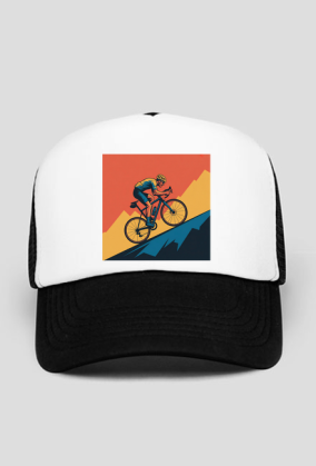 Czapka "Ride the climb" kolarz kolarstwo szosowe rower
