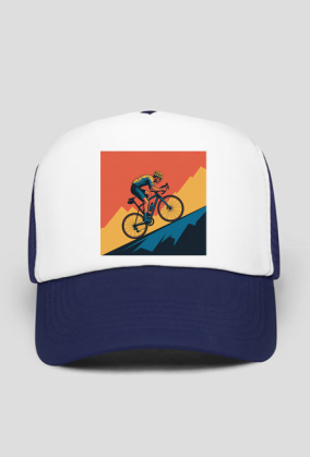 Czapka "Ride the climb" kolarz kolarstwo szosowe rower