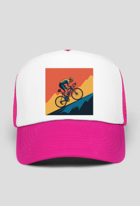 Czapka "Ride the climb" kolarz kolarstwo szosowe rower