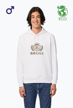 BROSS - Bluza z Kapturem Męska ECO
