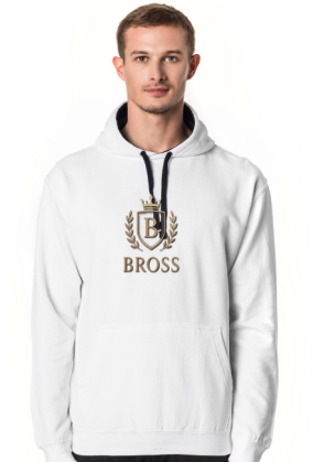BROSS - Bluza Męska Double Color