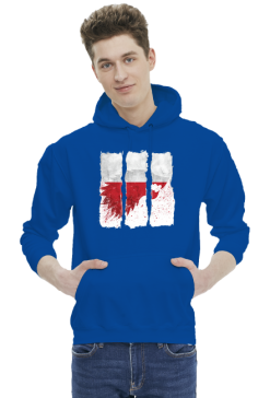 Bluza Wilk Biało Czerwony