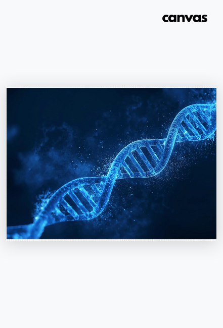 Płótno Canvas A2 DNA