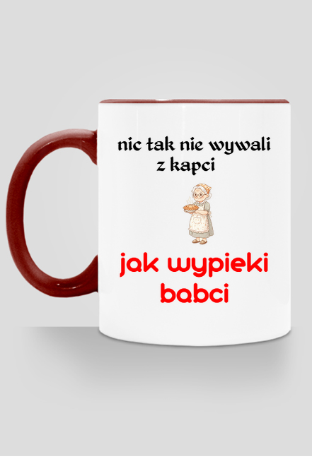 Poranny Kubek Najlepszej Babci – Edycja "Domowa Cukiernia