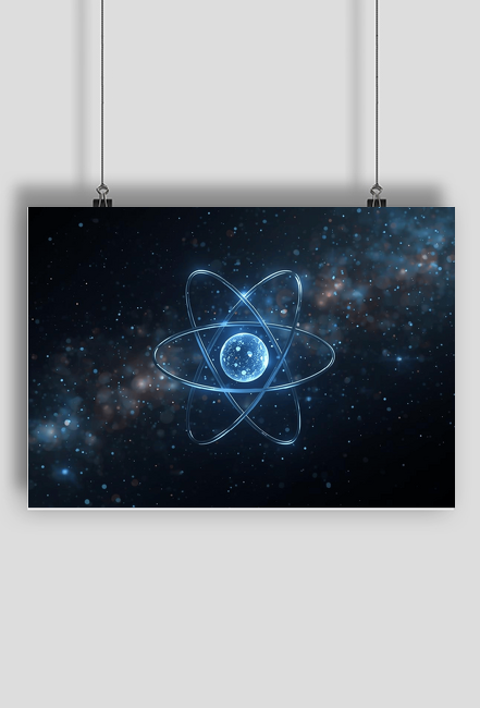 Plakat A1 Atom