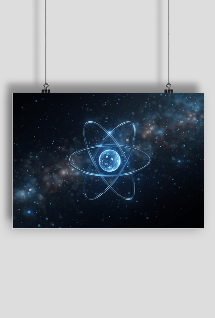 Plakat A2 Atom