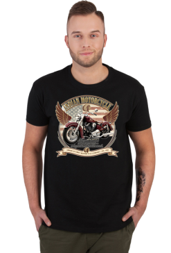 Koszulka Indian Motorcycle – Ride Hard. Live Free. | Dark Biker Style