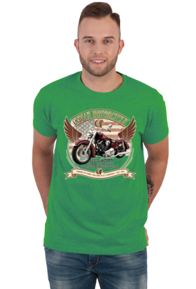 Koszulka Indian Motorcycle – Ride Hard. Live Free. | Dark Biker Style