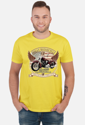 Koszulka Indian Motorcycle – Ride Hard. Live Free. | Dark Biker Style