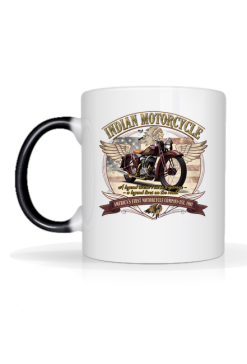 Kubek  Indian Motorcycle – Legenda Żyje na Drodze | Vintage Biker Design