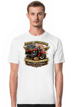 Koszulka Indian Motorcycle – Born to Ride the Legend | Vintage Americana