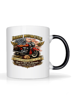 Kubek  Indian Motorcycle – Born to Ride the Legend | Vintage Americana
