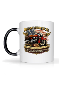 Kubek  Indian Motorcycle – Born to Ride the Legend | Vintage Americana