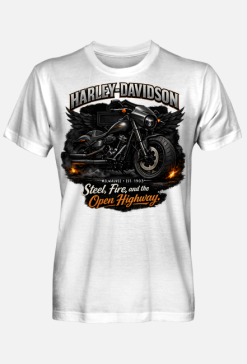 Koszulka Harley-Davidson 1903 – motocykl biker, Milwaukee, prezent dla motocyklisty