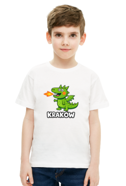 Koszulka Kraków dla chłopca Smok Wawelski
