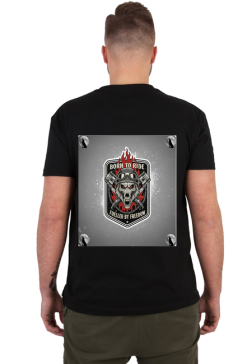 Koszulka "Born to Ride – Fuelled by Freedom" – DOW BLE Moto Style