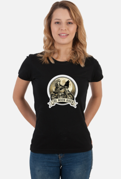 Damska Koszulka "The Moon Rider" – DOW BLE Nocturnal Style