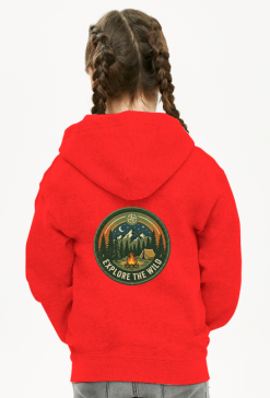 Bluza z kapturem "Explore the Wild" – DOW BLE Adventure