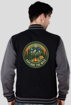 Kurtka Baseballówka "Explore the Wild" – DOW BLE Adventure Jacket