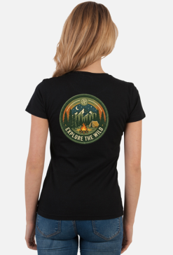 Damska koszulka "Explore the Wild" – DOW BLE Adventure Woman