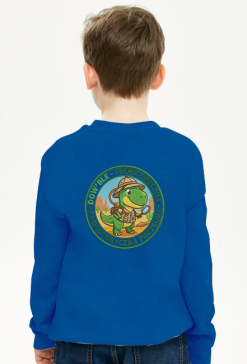 Bluza dziecięca "Dino-Badacz" – DOW BLE Prehistoryczna Przygoda (Royal Blue)