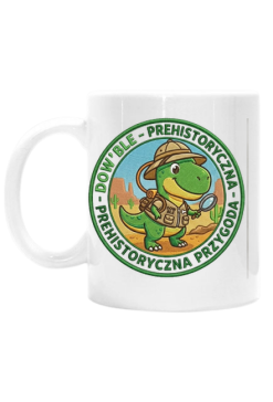 Klasyczny kubek "Dino-Badacz" – DOW BLE Prehistoric Morning