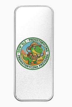 Piórnik metalowy "Dino-Badacz" – DOW BLE Explorer Case
