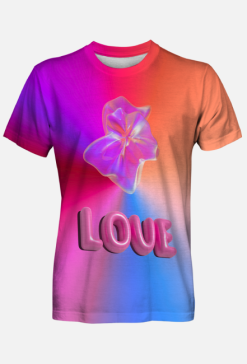 : Koszulka "Vibrant Love 3D" – DOW BLE Color Explosion