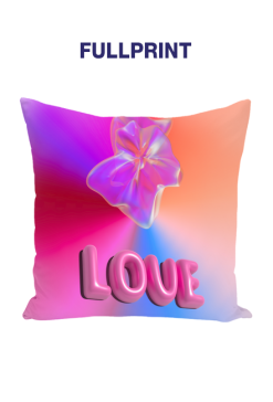 Poduszka Fullprint "Vibrant Love" – DOW BLE Liquid Home