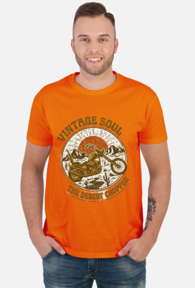 Koszulka "The Desert Chopper" – Vintage Soul Edition