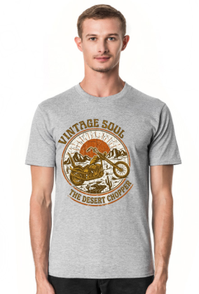 Koszulka "The Desert Chopper" – Vintage Soul Edition