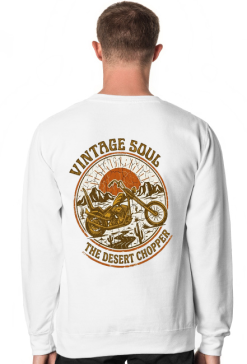 Bluza Classic "The Desert Chopper" – Back Print Edition