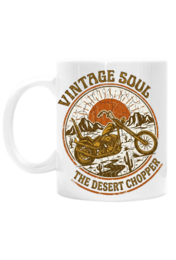Kubek Retro "The Desert Chopper" – Garage Fuel